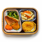 【みんなのランチBOX】赤魚の塩焼き／油揚げの煮物／野菜コロッケ　1食