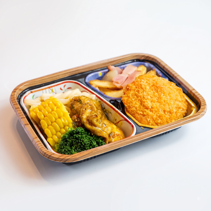 【みんなのランチBOX】鶏肉のバジル焼き／ジャーマンポテト／エビカツ　1食